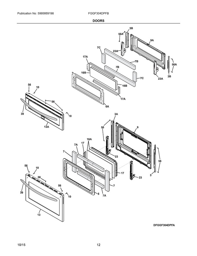 Diagram for FGGF304DPFB