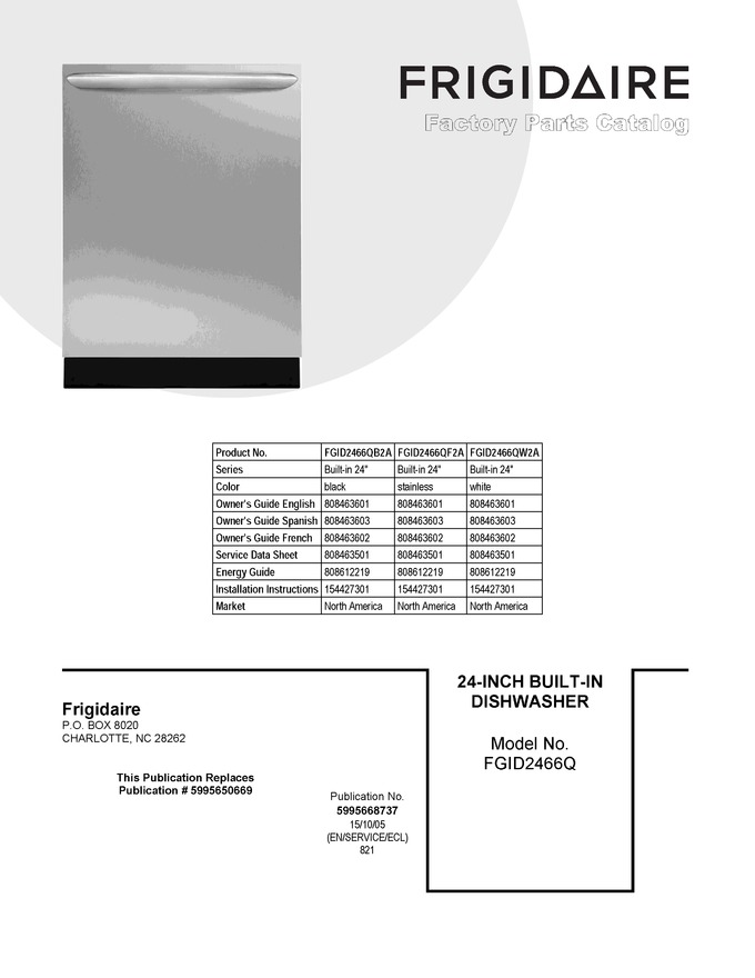 Diagram for FGID2466QB2A