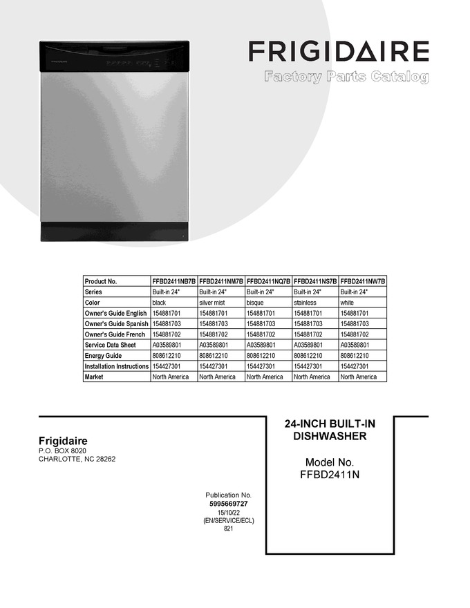 Diagram for FFBD2411NQ7B