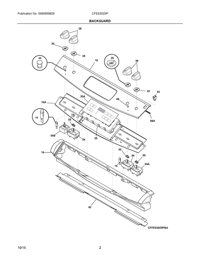 Diagram for CFES3025PWD