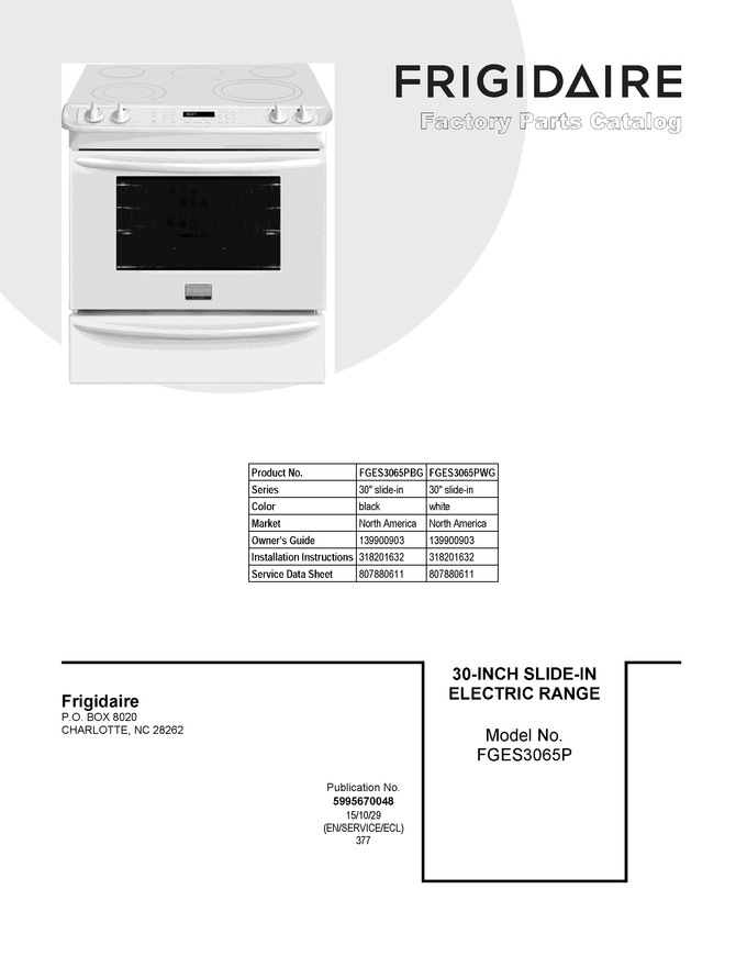 Diagram for FGES3065PBG