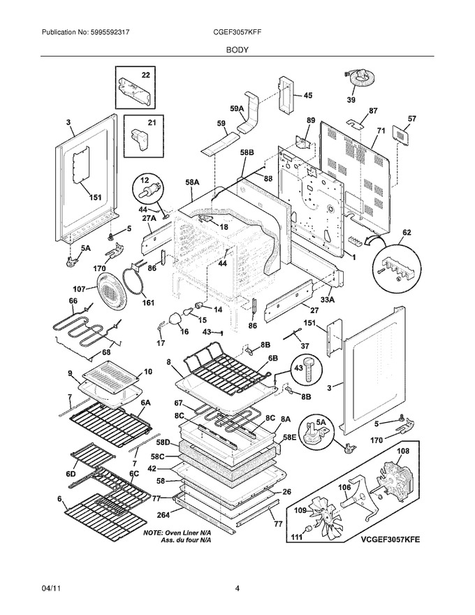 Diagram for CGEF3057KFF