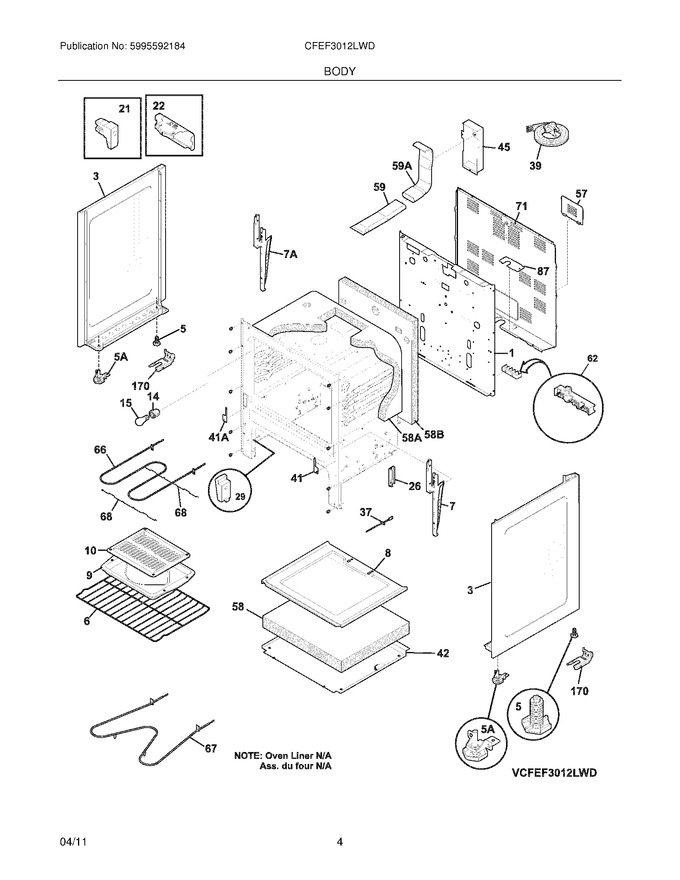 Diagram for CFEF3012LWD