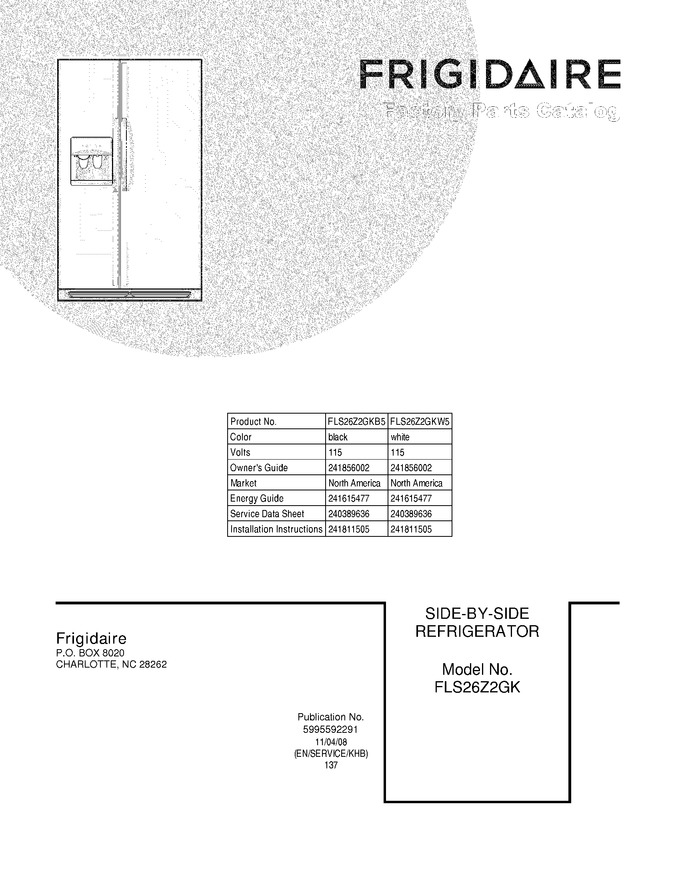 Diagram for FLS26Z2GKB5