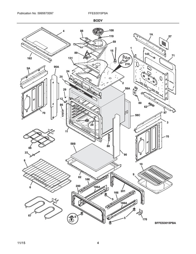 Diagram for FFES3015PSA