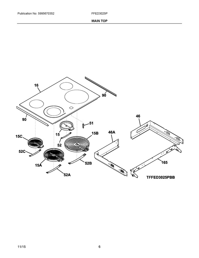 Diagram for FFED3025PWC