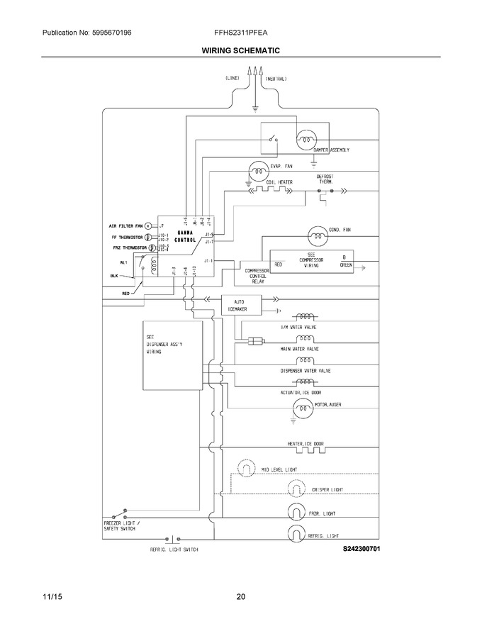 Diagram for FFHS2311PFEA