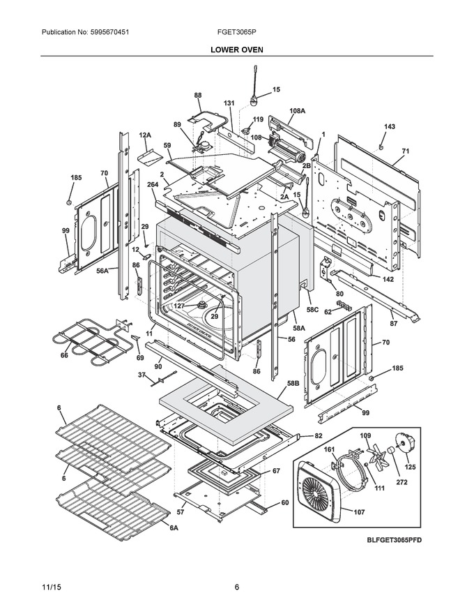 Diagram for FGET3065PWD
