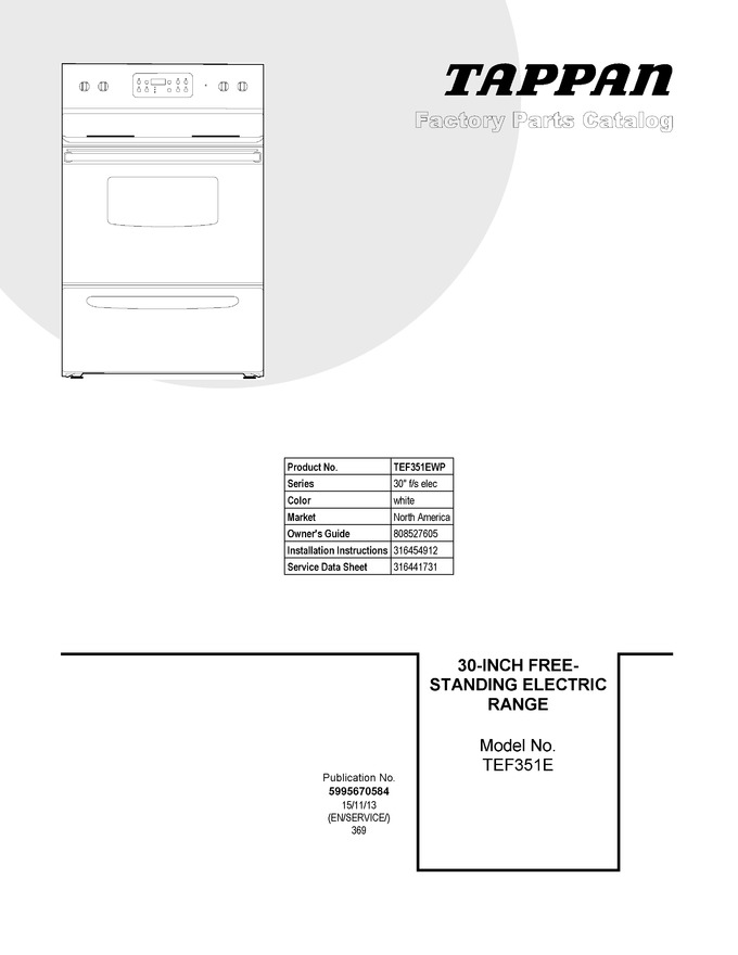 Diagram for TEF351EWP