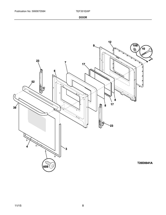 Diagram for TEF351EWP