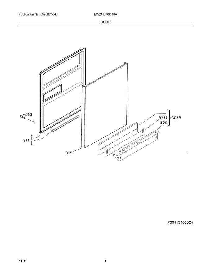 Diagram for EW24ID70QT0A