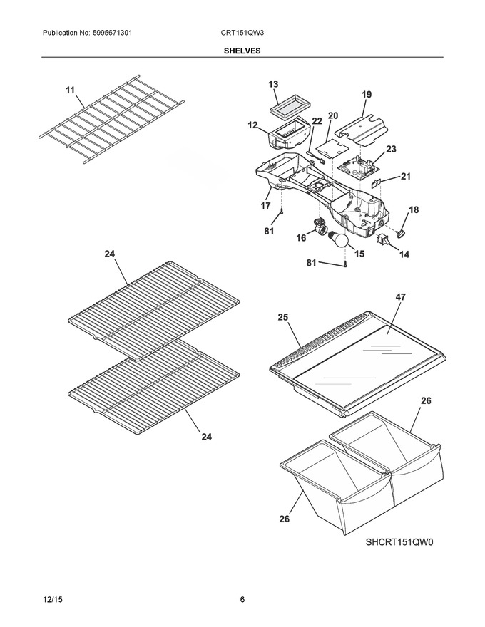 Diagram for CRT151QW3
