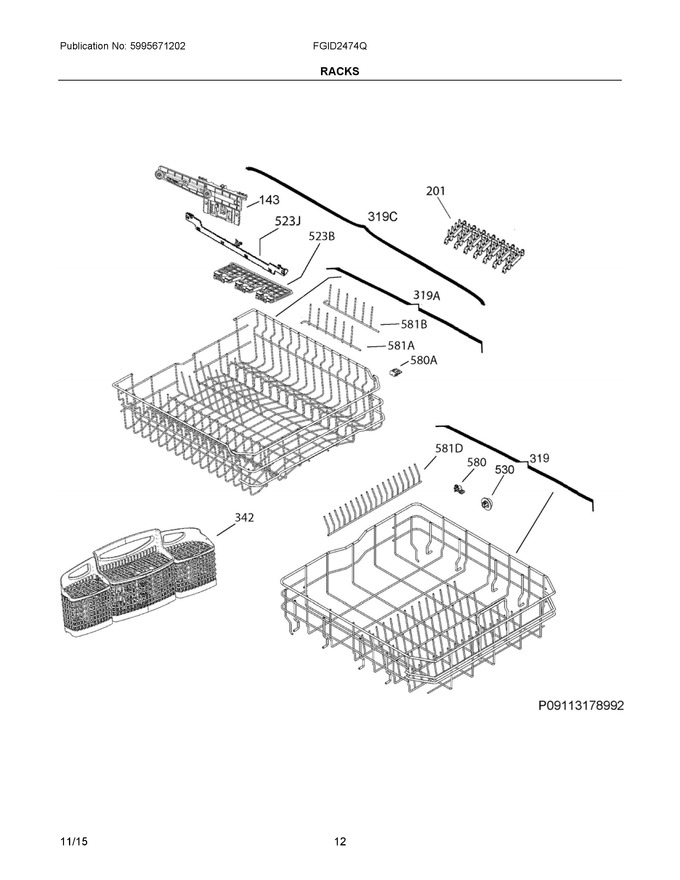 Diagram for FGID2474QF0B