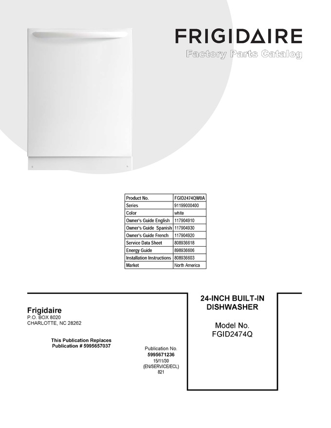 Diagram for FGID2474QW0A