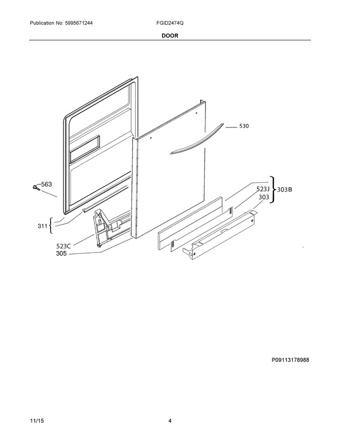 Diagram for FGID2474QW1B