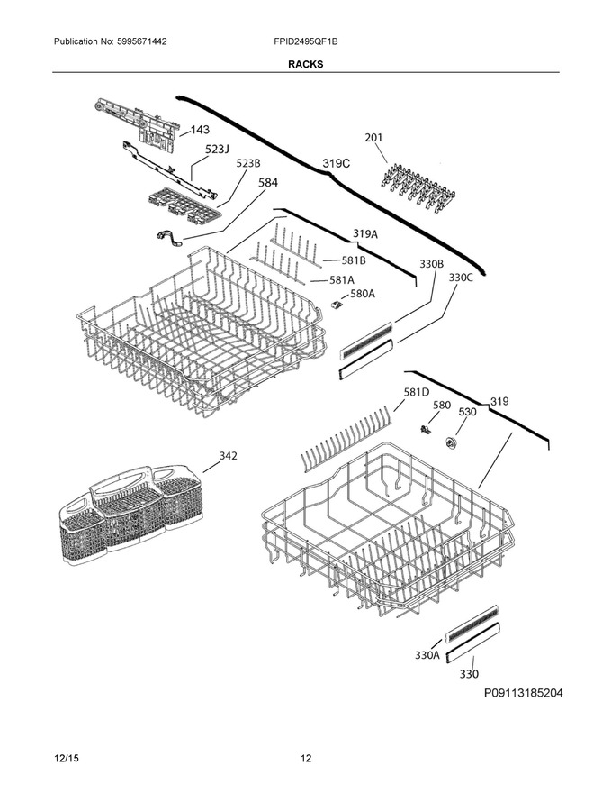 Diagram for FPID2495QF1B