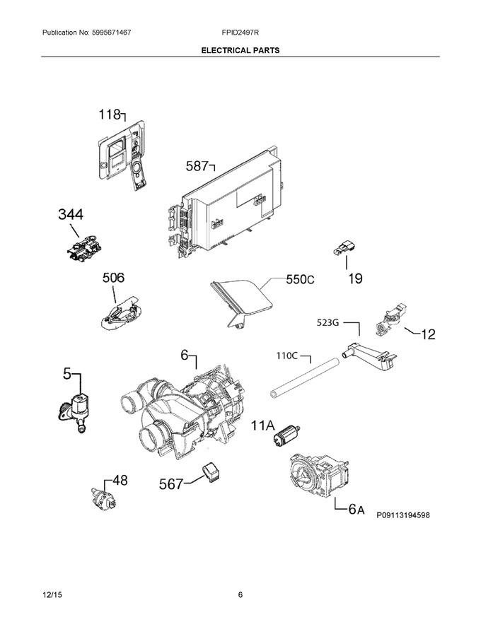 Diagram for FPID2497RF1A