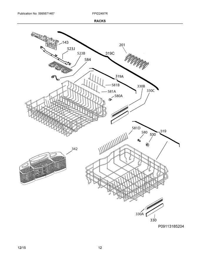 Diagram for FPID2497RF1A
