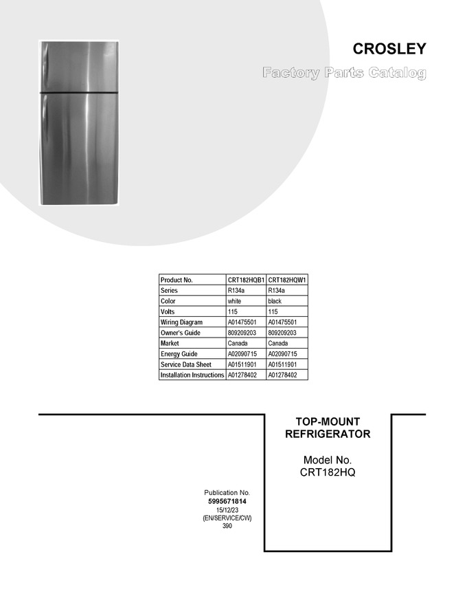 Diagram for CRT182HQB1