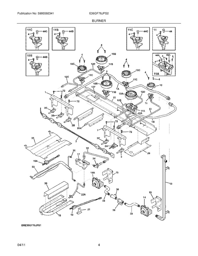 Diagram for E36GF76JPS2