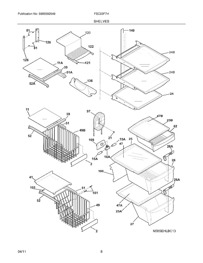 Diagram for FSC23F7HSB4