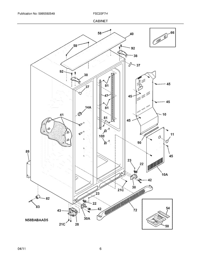 Diagram for FSC23F7HB3