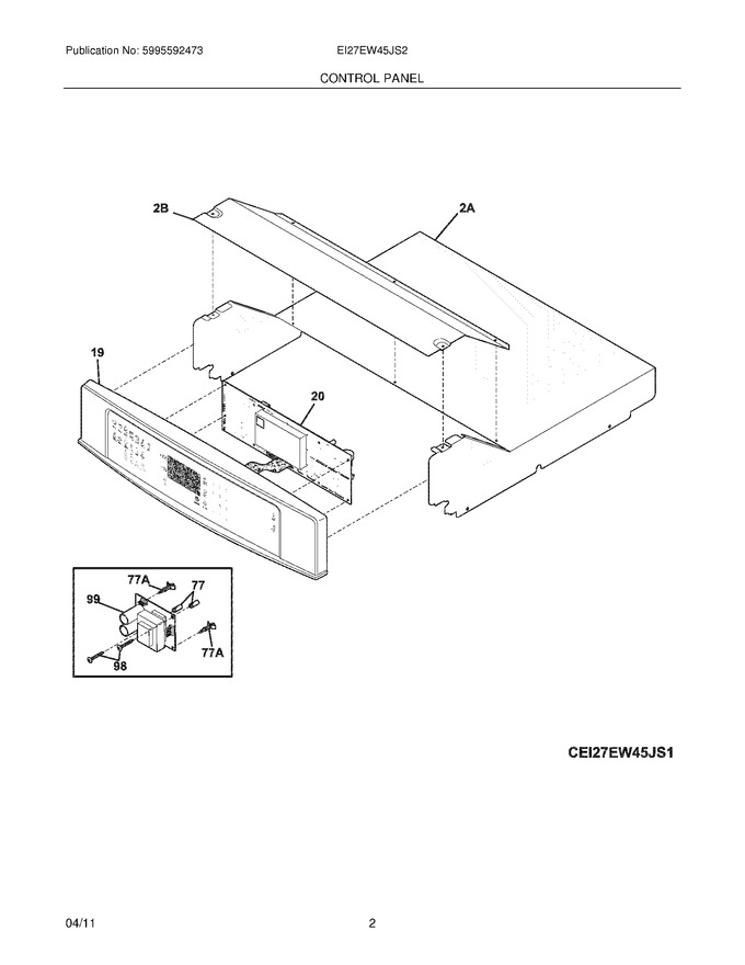 Diagram for EI27EW45JS2