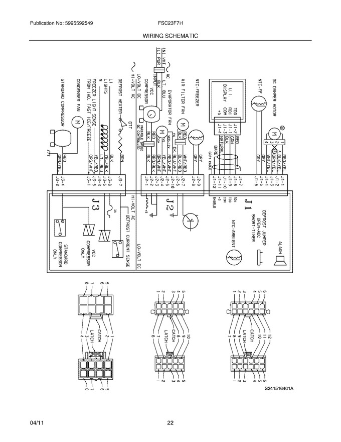 Diagram for FSC23F7HSB4
