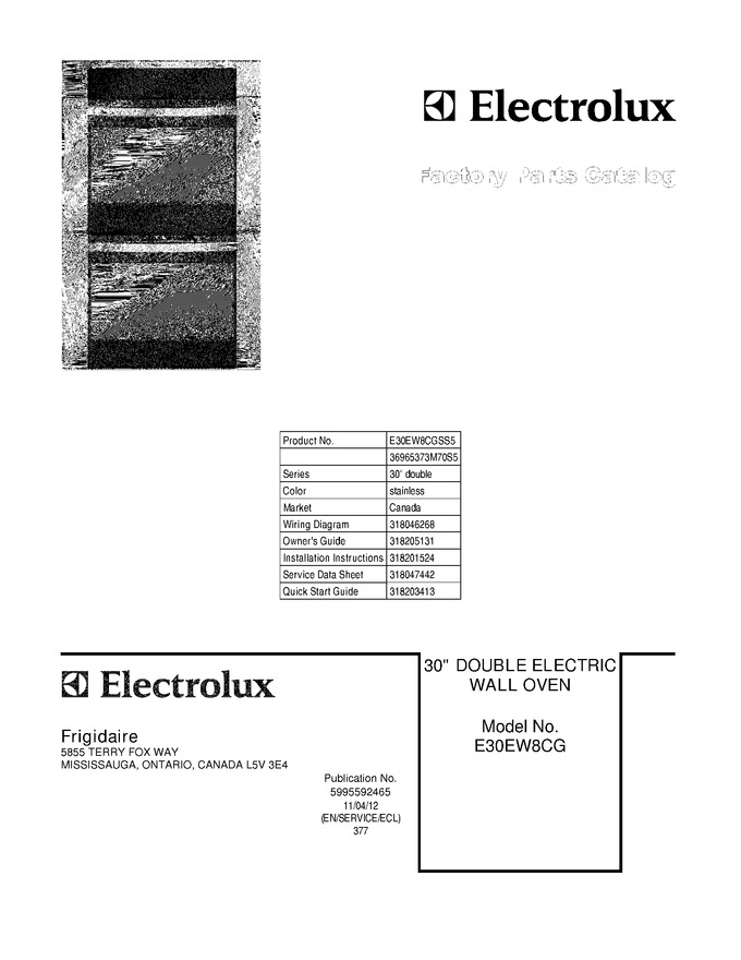 Diagram for E30EW8CGSS5