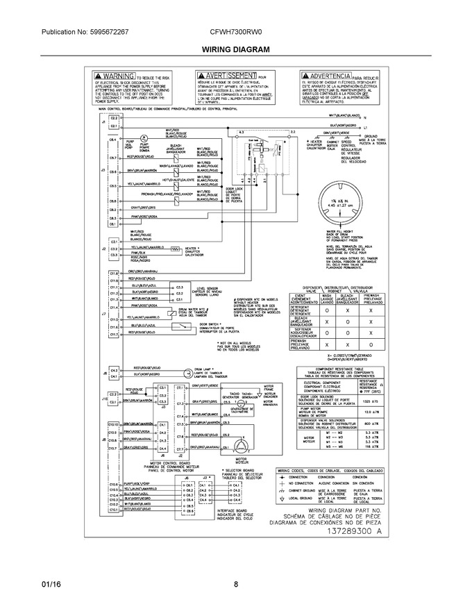 Diagram for CFWH7300RW0