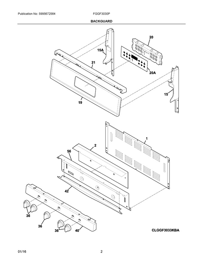 Diagram for FGGF3030PWB
