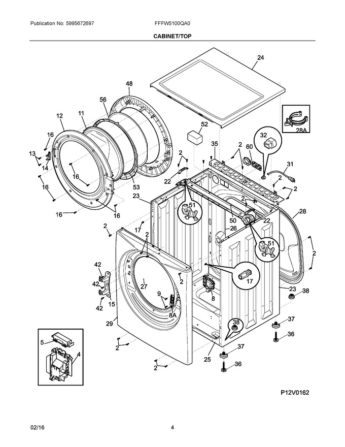 Diagram for FFFW5100QA0