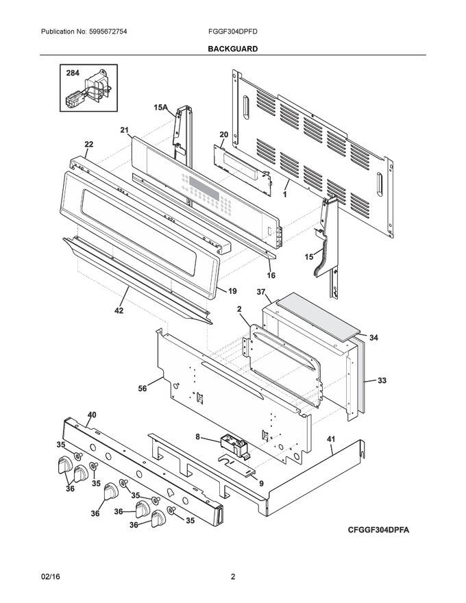 Diagram for FGGF304DPFD