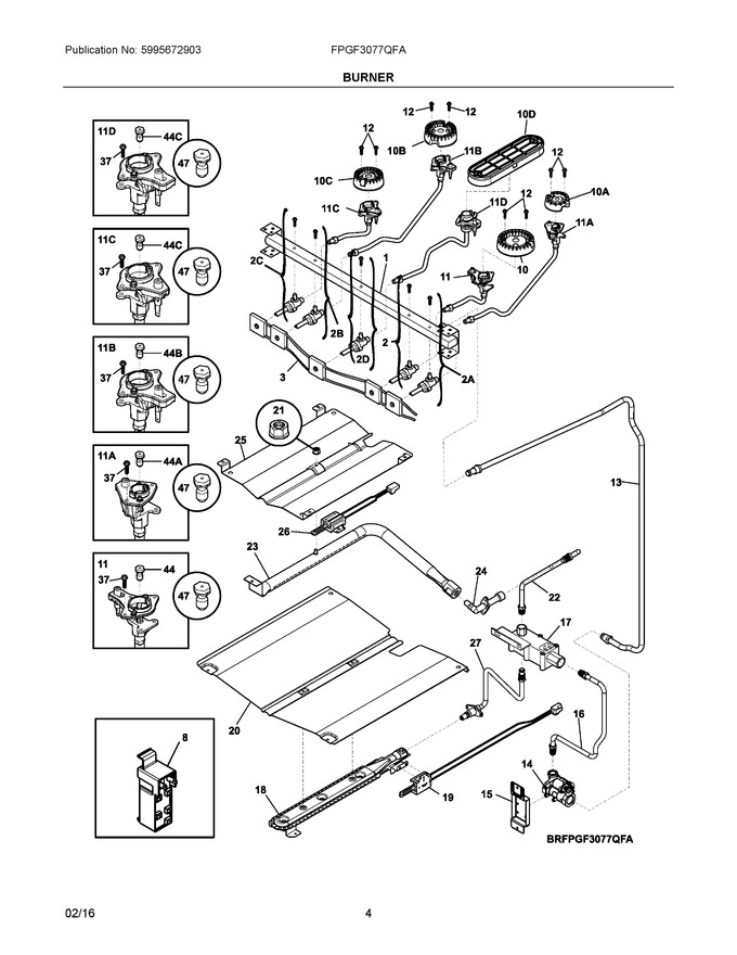 Diagram for FPGF3077QFA