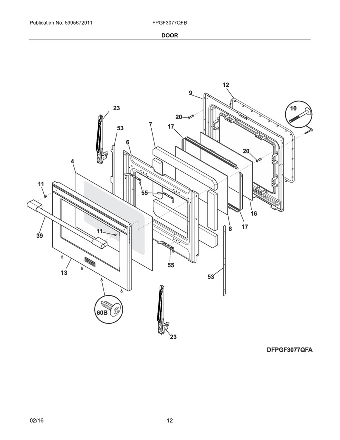 Diagram for FPGF3077QFB