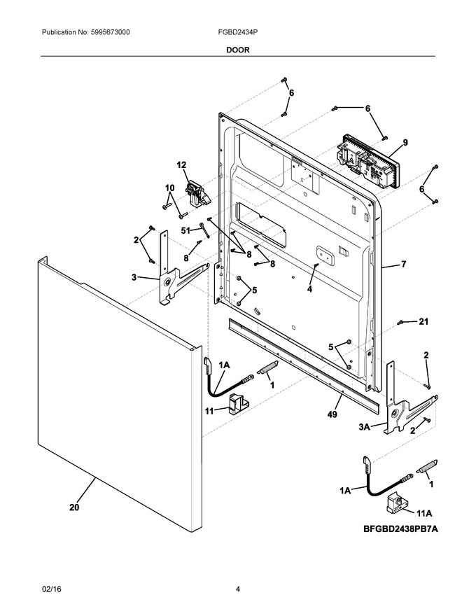 Diagram for FGBD2434PW6B