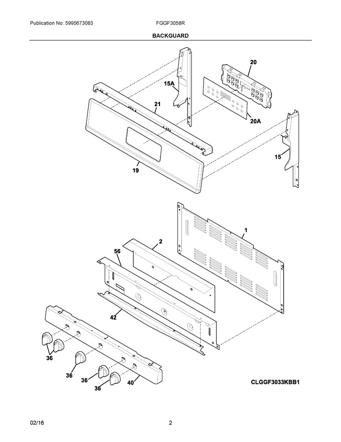 Diagram for FGGF3058RBA