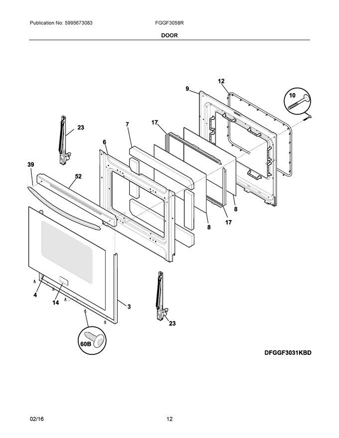 Diagram for FGGF3058RWA