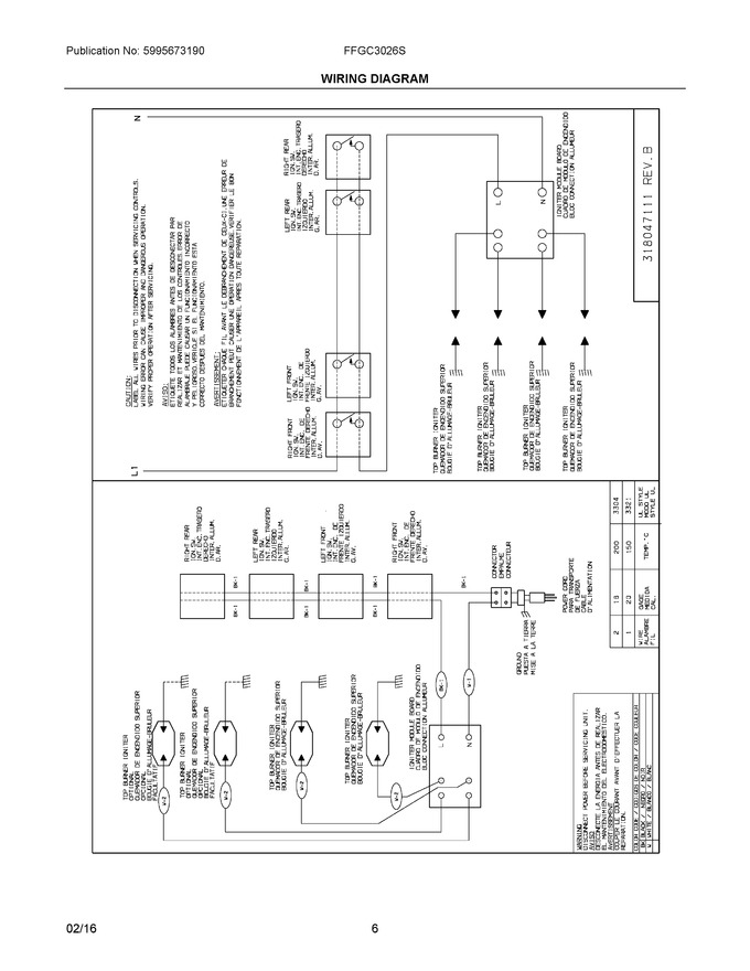 Diagram for FFGC3026SBA