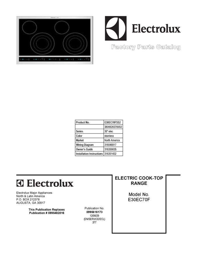 Diagram for E30EC70FSS2
