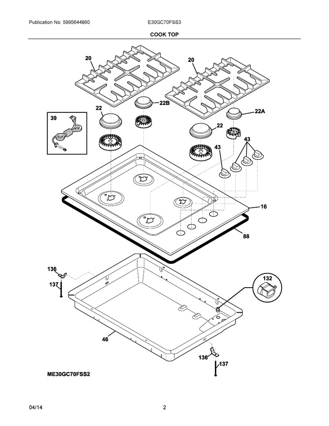 Diagram for E30GC70FSS3