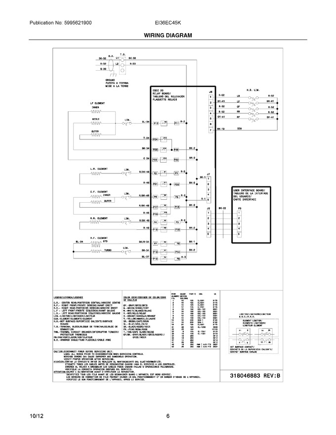 Diagram for EI36EC45KS1