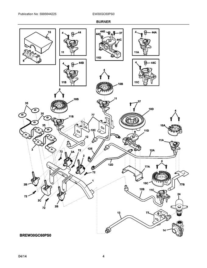 Diagram for EW30GC60PS0