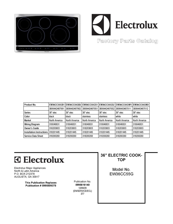 Diagram for EW36CC55GW1