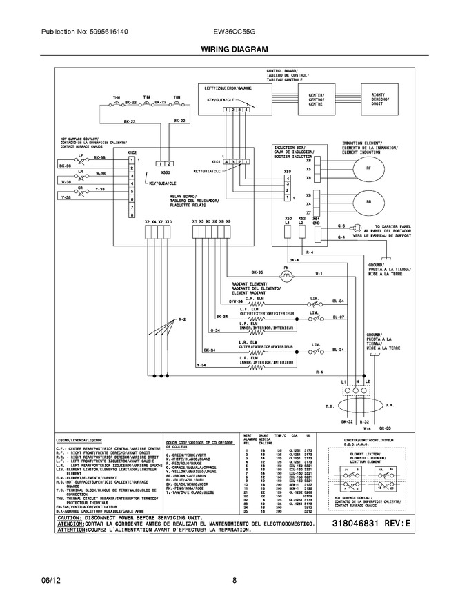 Diagram for EW36CC55GW2