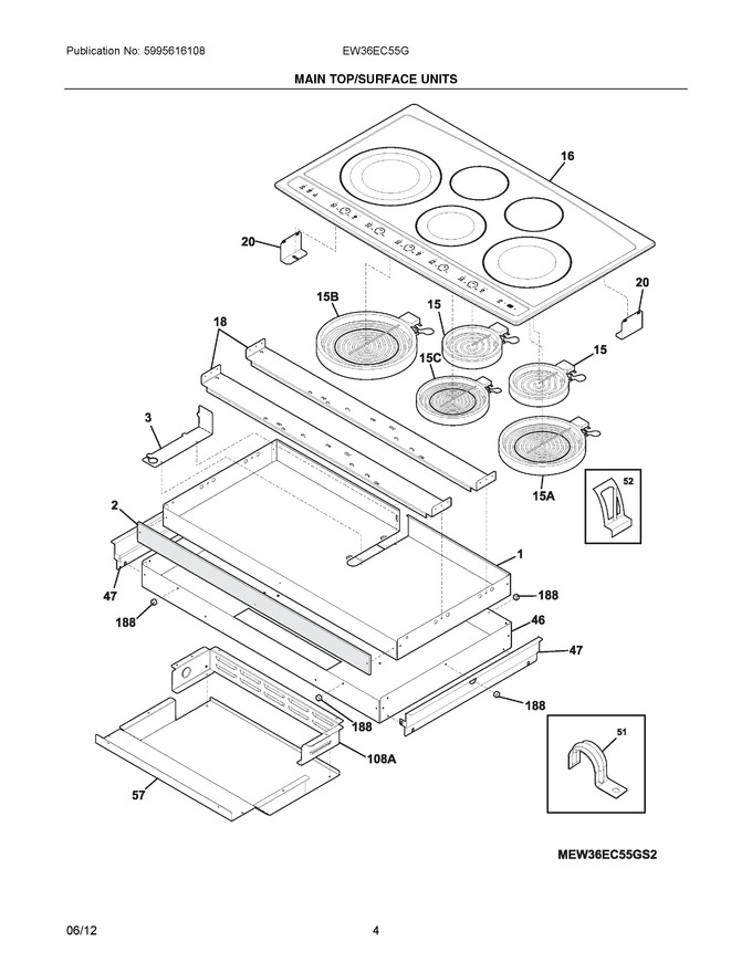 Diagram for EW36EC55GW2