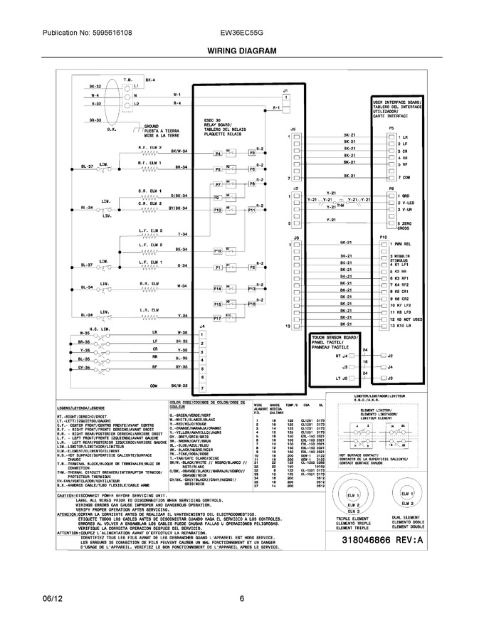 Diagram for EW36EC55GW2