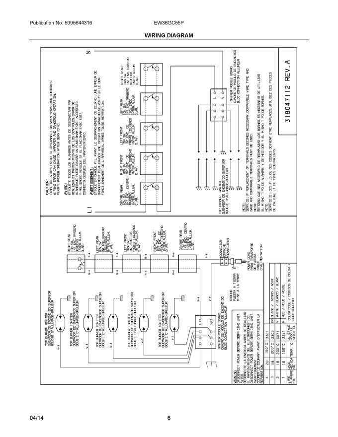Diagram for EW36GC55PB0
