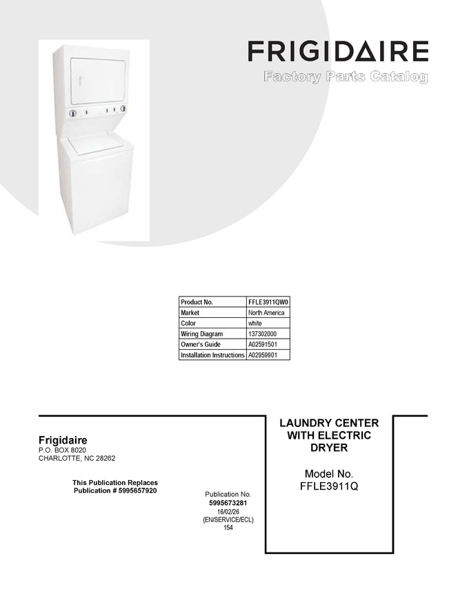 Diagram for FFLE3911QW0