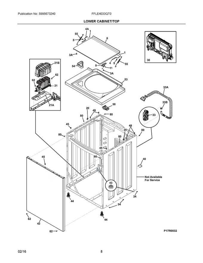 Diagram for FFLE4033QT0